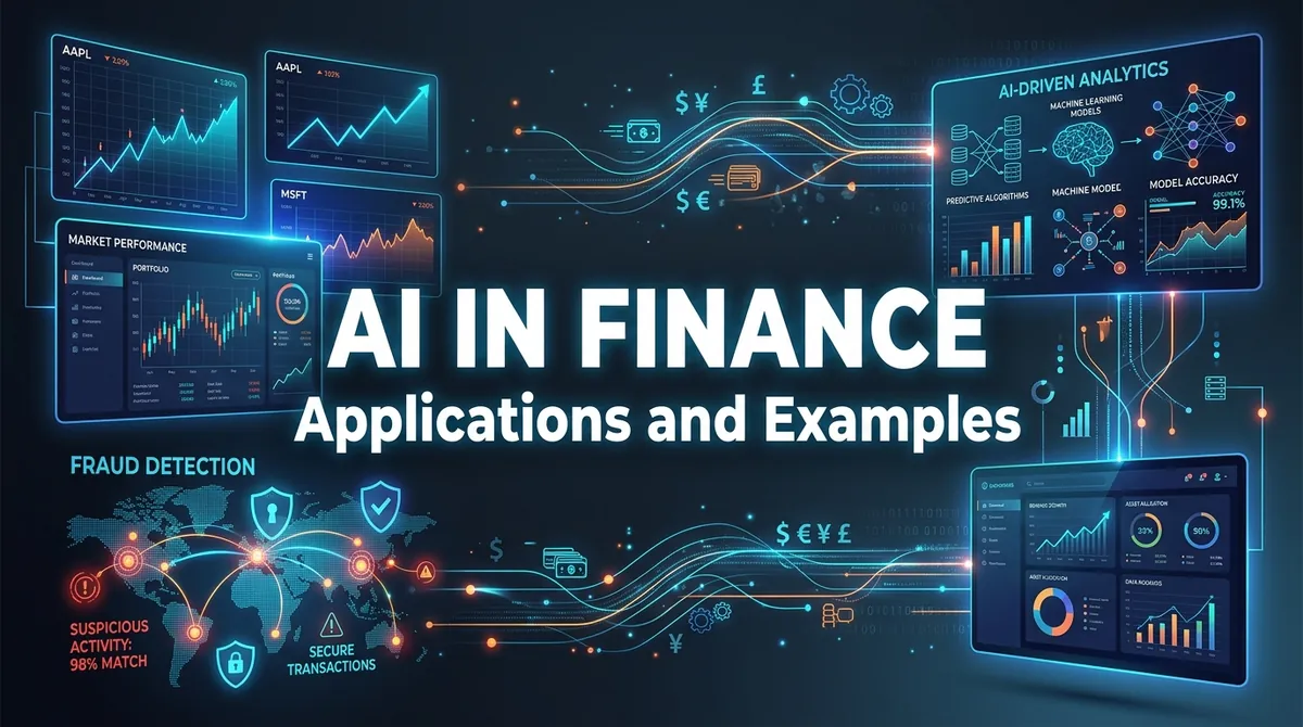 AI in Finance: Applications and Examples