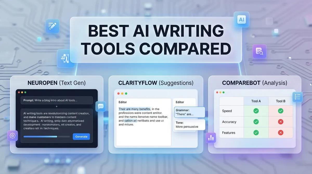 Best AI Writing Tools Compared