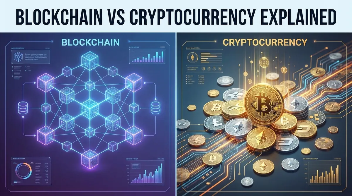 Blockchain vs Cryptocurrency Explained