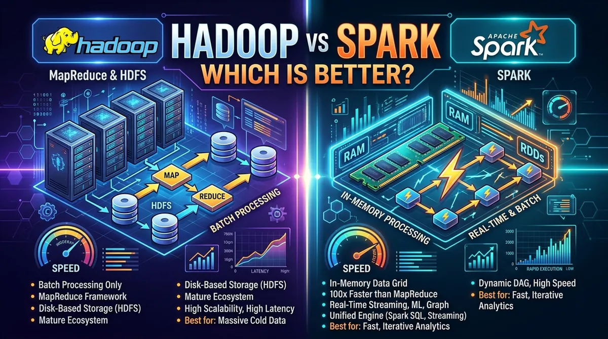 Hadoop vs Spark: Which Is Better?