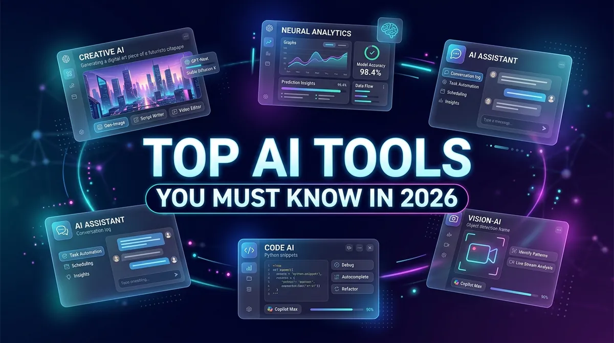 Top AI Tools You Must Know in 2026