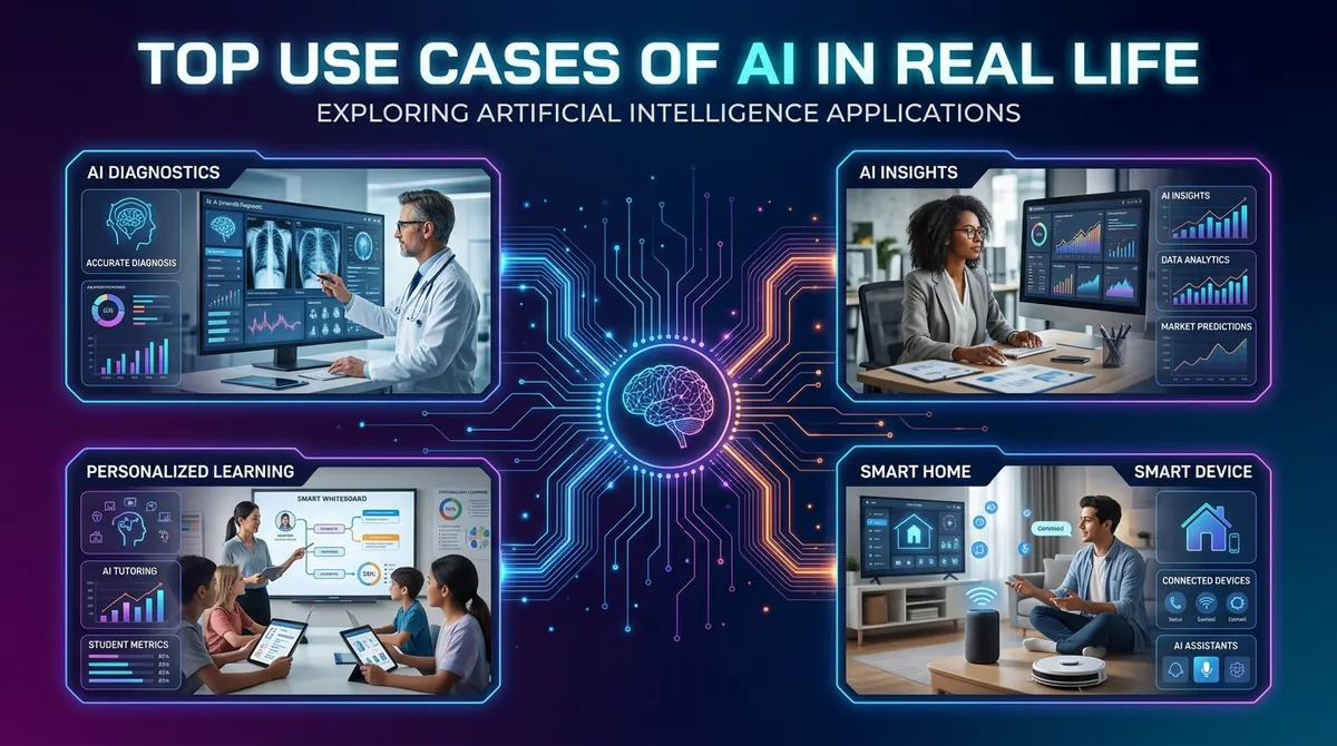 Top Use Cases of AI in Real Life