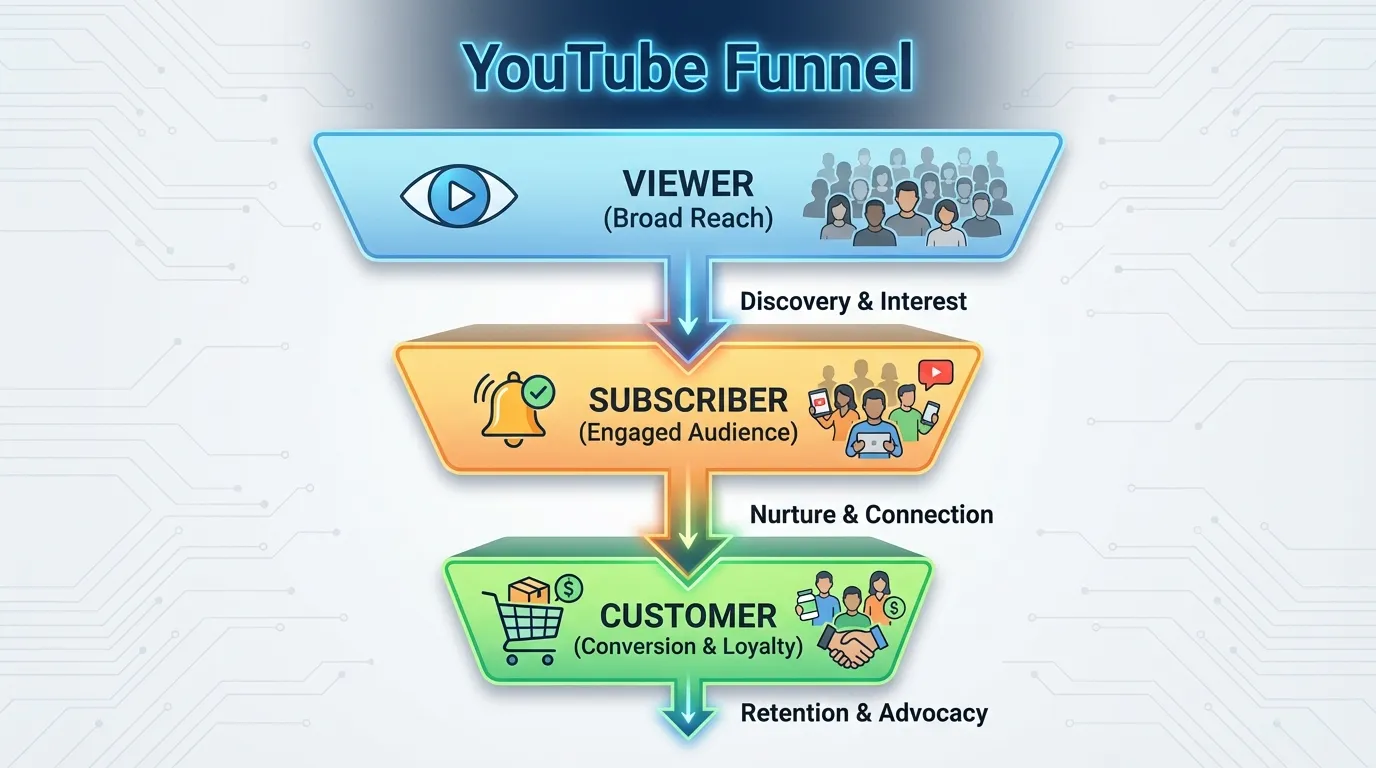 YouTube Content Funnel Strategy Explained The 2026 Master Guide