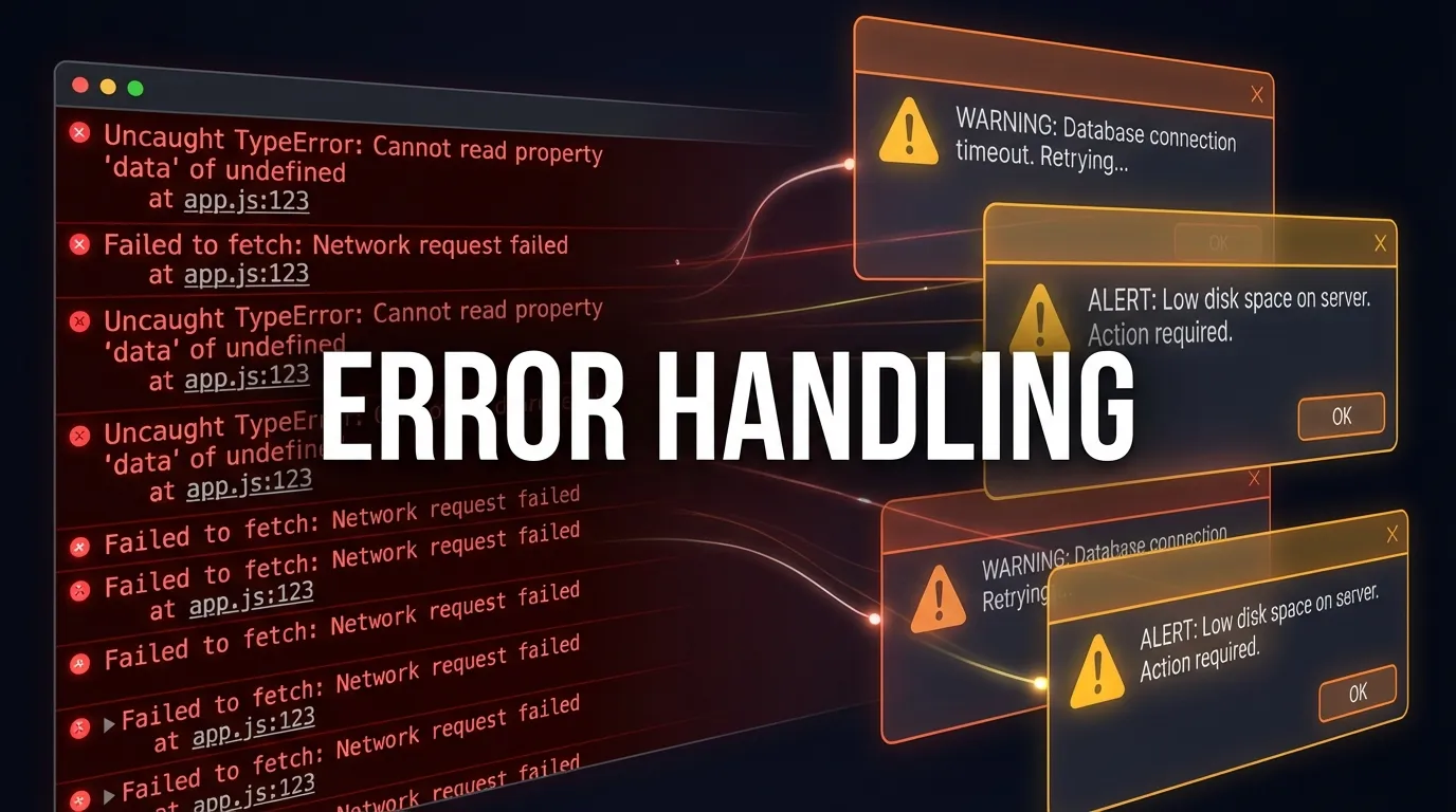Error Handling in Node.js and Express Complete Guide