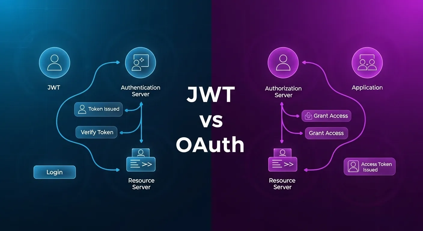 JWT vs OAuth What’s the Difference Complete Authentication Guide