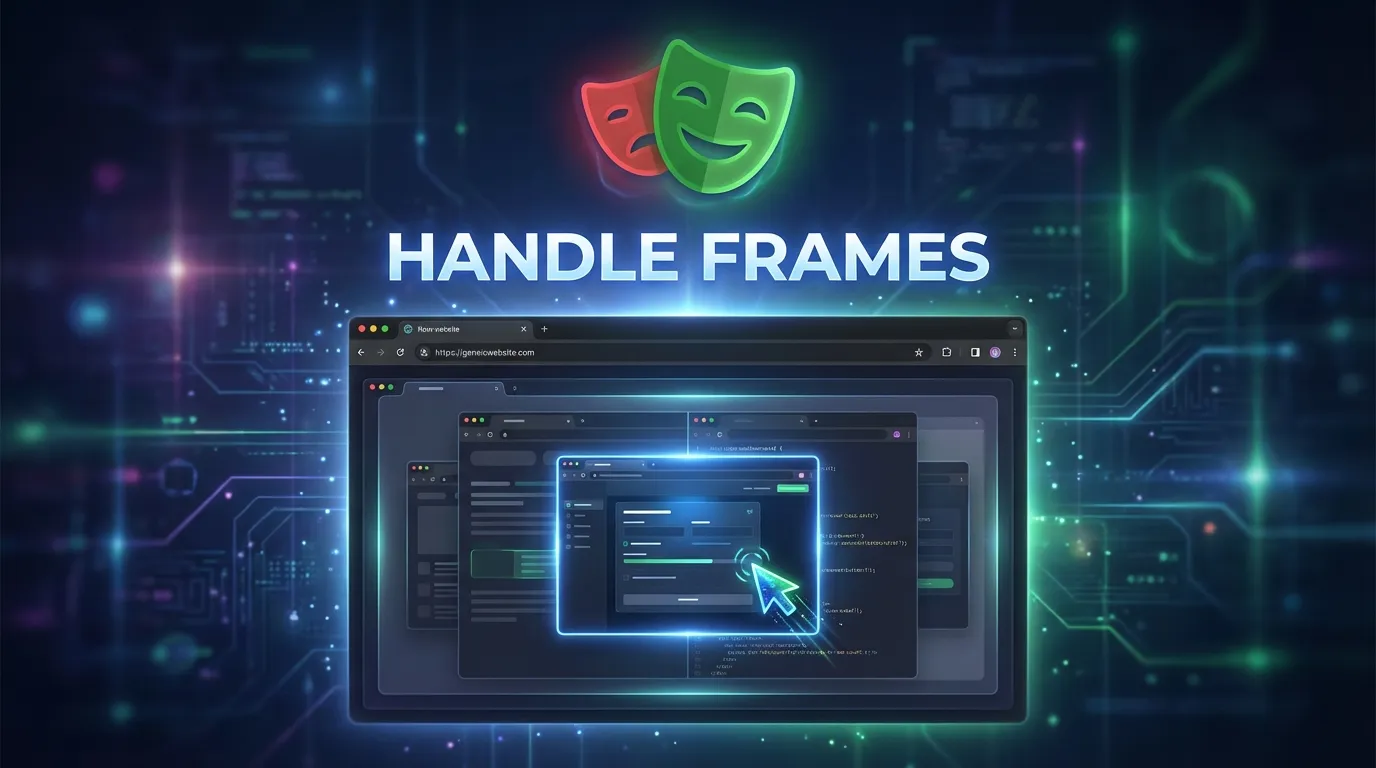Handling Frames in Playwright Complete Guide for Automation Testing