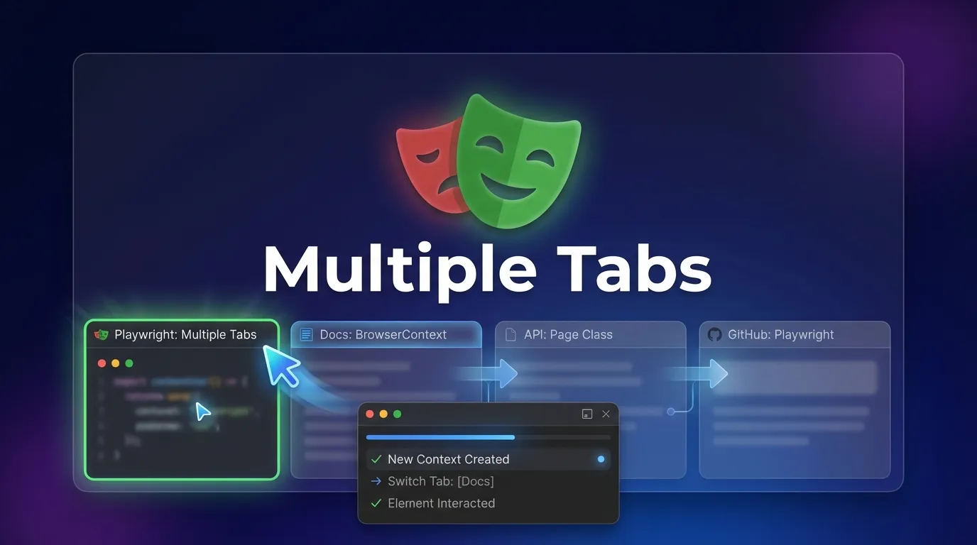 Handling Multiple Tabs in Playwright Complete Guide for Automation Testing