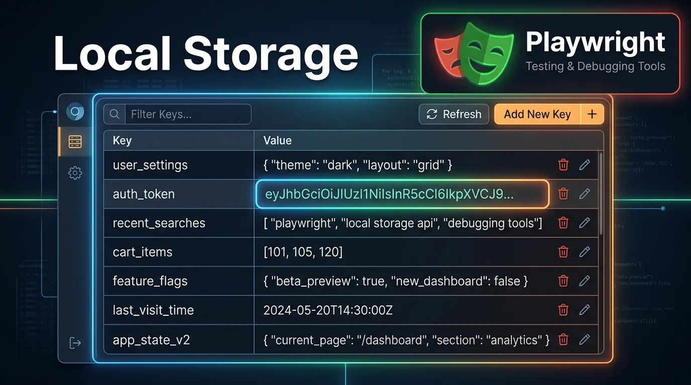 Playwright Local Storage Testing Guide with Examples