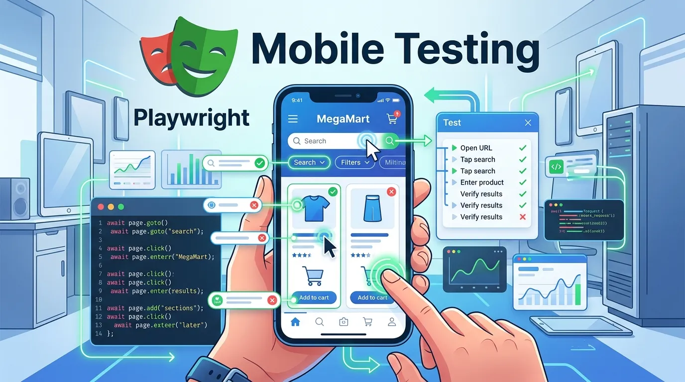 Playwright Mobile Testing Guide for Beginners and Professionals