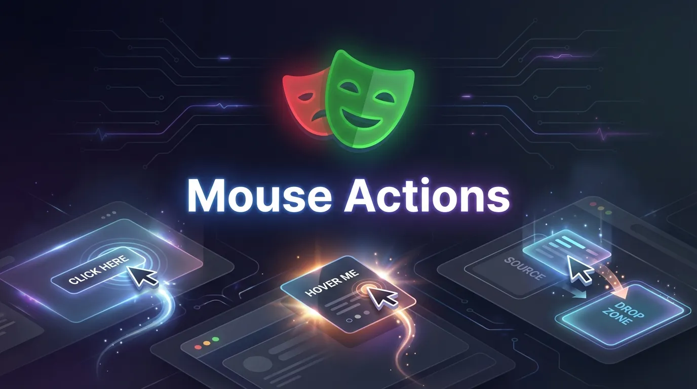 Mouse Actions in Playwright Complete Guide