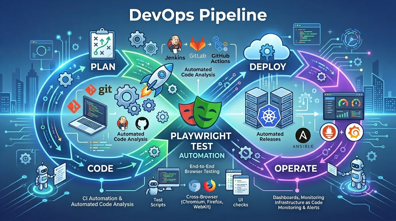 Playwright Automation in DevOps Pipeline