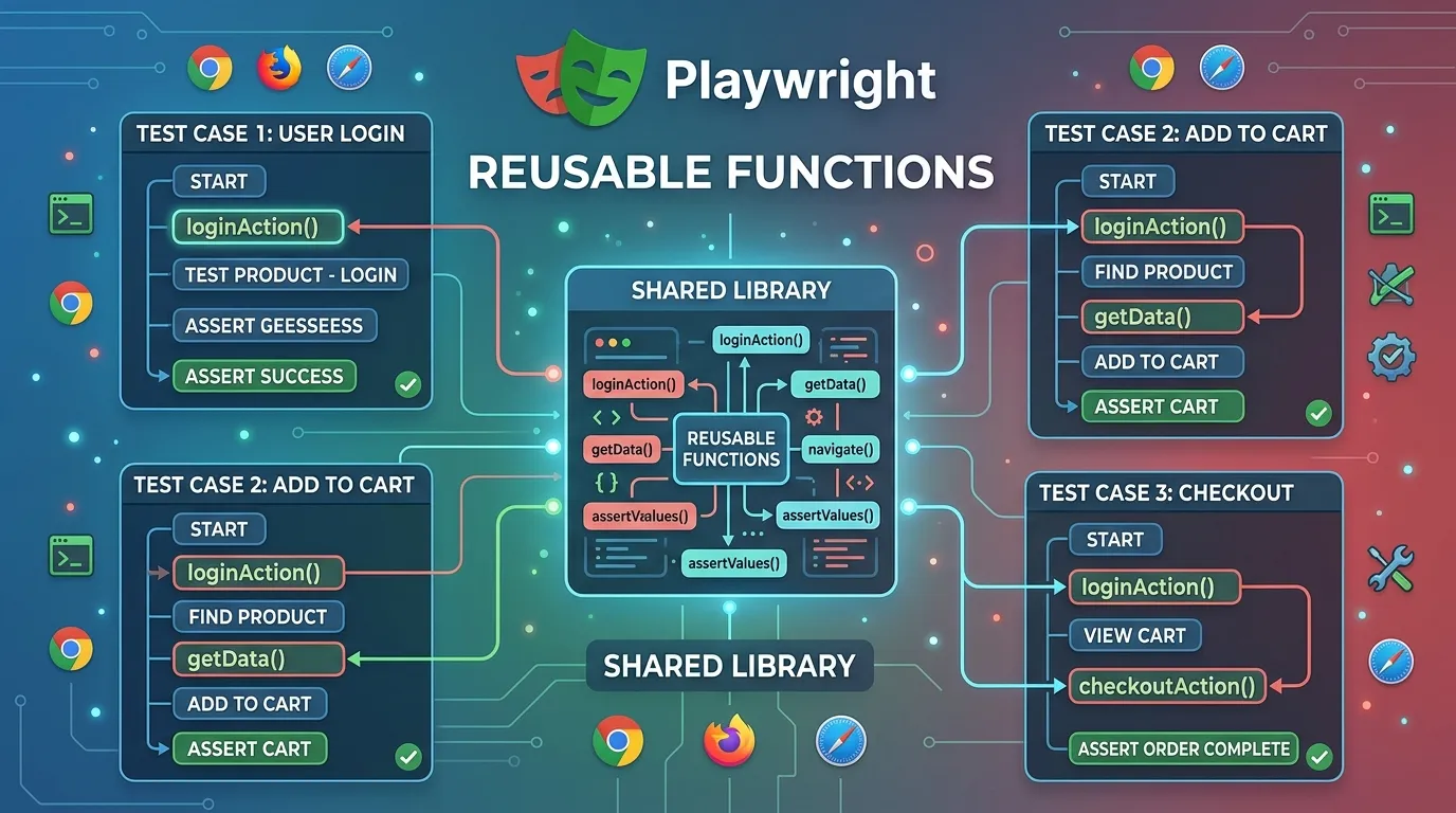 Reusable Functions in Playwright