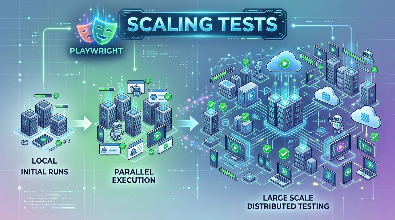 Scaling Playwright Tests in Large Projects